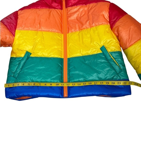 Hot & Delicious Fiery Orange and Red Jacket Size Large - Picture 6 of 17